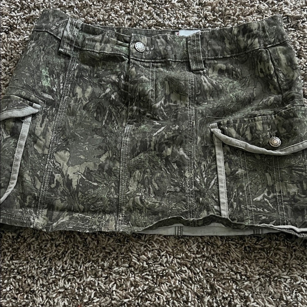 Urban Outfitters Camouflage Midi Skirt